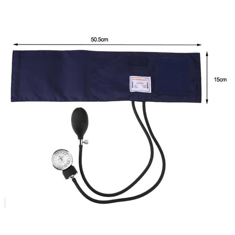 Image of New Manual Arm Sphygmomanometer Blood Pressure Gauge with Stethoscope Monitor Device Health Monitors Health Care Dropshipping