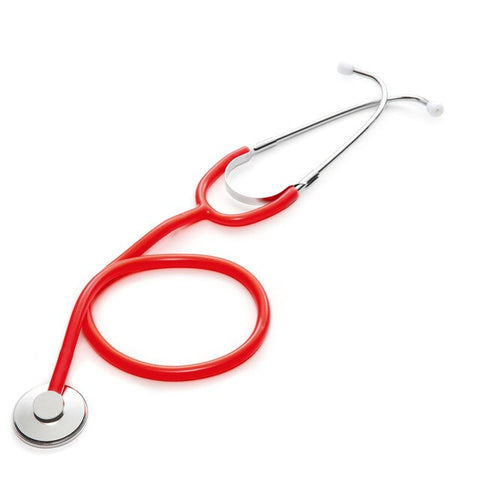 Image of Basic Medical Stethoscope Single Head Professional Cardiology Stethoscope Doctor Student Vet Nurse Medical Equipment Device