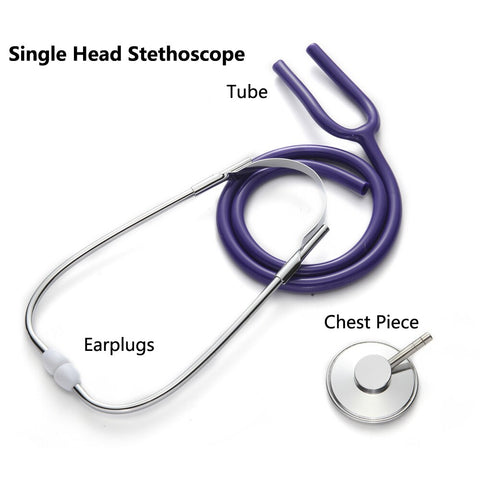 Image of Portable Doctor Stethoscope Medical Cardiology Stethoscope Professional Medical Equipments Medical Devices Student Vet Nurse
