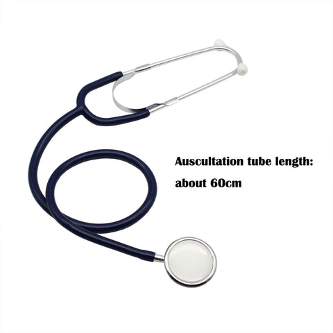 Image of Portable Dual Head Stethoscope For Doctor Nurse Medical Student Health Blood Light Weight Aluminum Chest Piece Blood Pressure