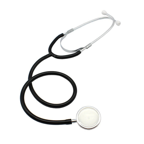 Image of Portable Dual Head Stethoscope For Doctor Nurse Medical Student Health Blood Light Weight Aluminum Chest Piece Blood Pressure