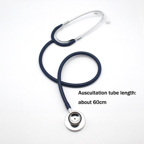 Image of Portable Dual Head Stethoscope For Doctor Nurse Medical Student Health Blood Light Weight Aluminum Chest Piece Blood Pressure