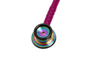 28" Length Raspberry & Rainbow Litmann Classic II Infant Stethoscope