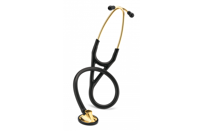 27" Length Black & Brass Littmann Master Cardiology Stethoscope