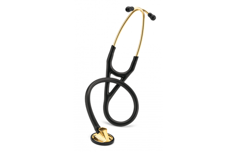 Image of 27" Length Black & Brass Littmann Master Cardiology Stethoscope