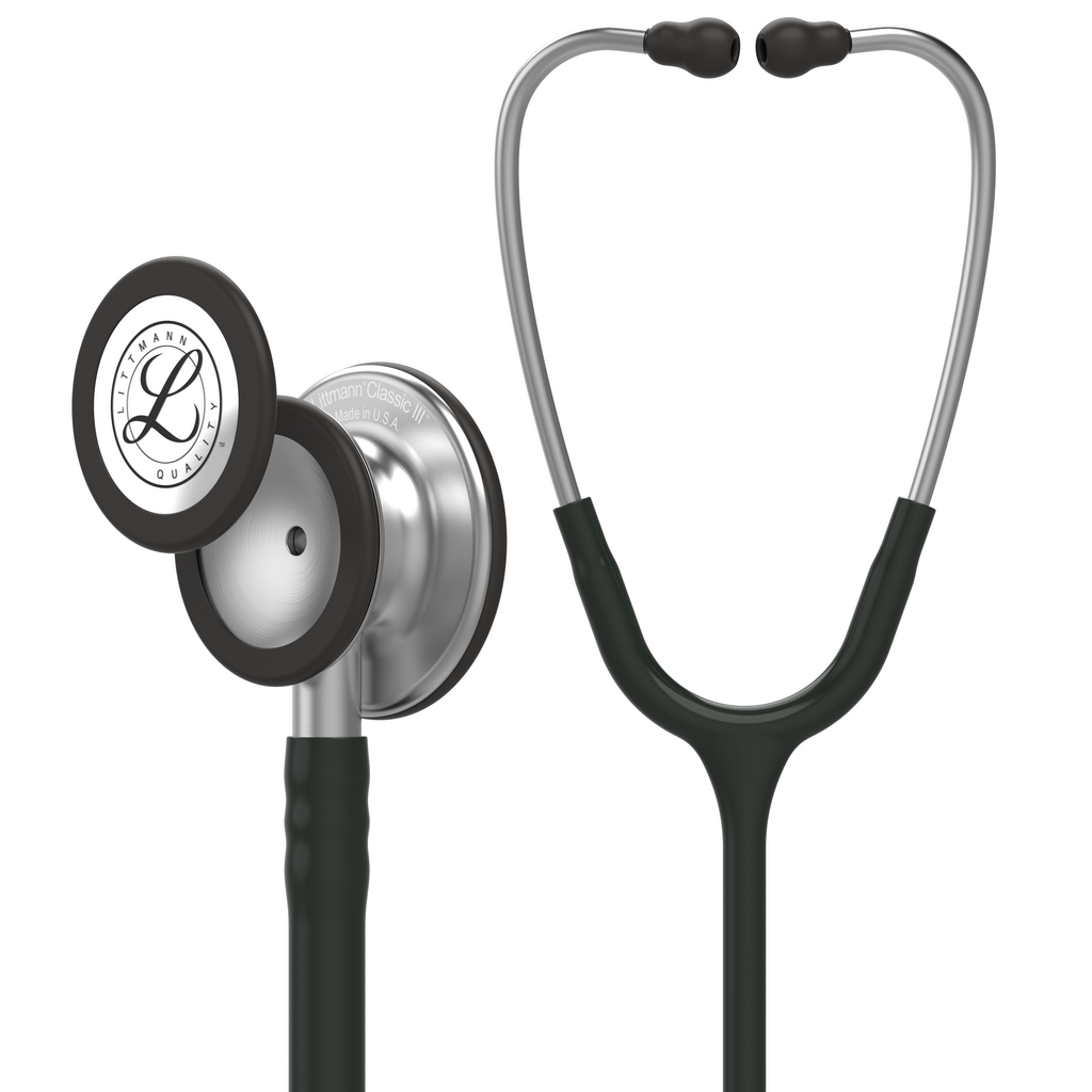 27" Length Black Littmann Classic III Monitoring Stethoscope