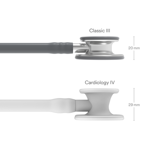Image of 27" Length Gray Littmann Classic III Monitoring Stethoscope