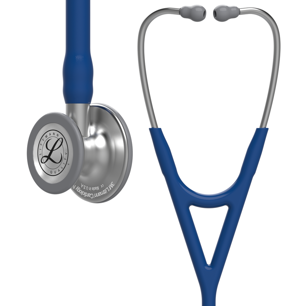 27" Length Navy Blue Littmann Cardiology IV Stethoscope