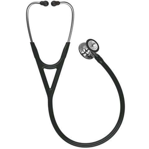 Image of 27" Length Black & Mirror-Finish 3M™ Littmann® Cardiology IV™ Diagnostic Stethoscope