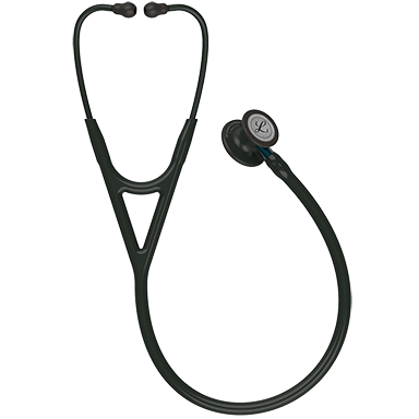 27'' Length Black-Finish Chestpiece, Black Tube, Blue Stem and Black Headset Littmann® Cardiology IV™ Diagnostic Stethoscope