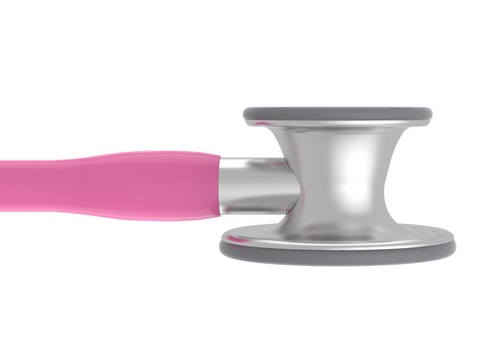 Image of 27" Length Rose Pink Littmann Cardiology IV Diagnostic Stethoscope