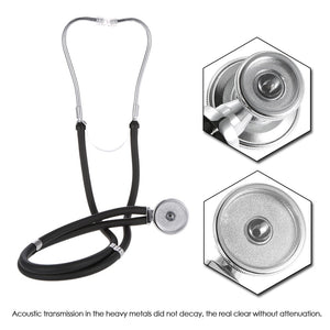 Medical Estetoscopio Stethoscope Dual Headed Double Tube Professional Multifunctional Stethoscope Portable Home Use Health Care